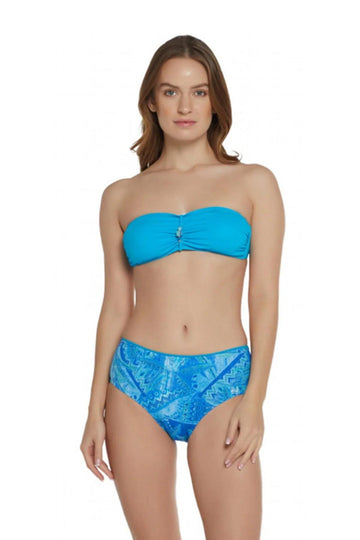 Eros 24 Mavi Straplez Bikini Takımı