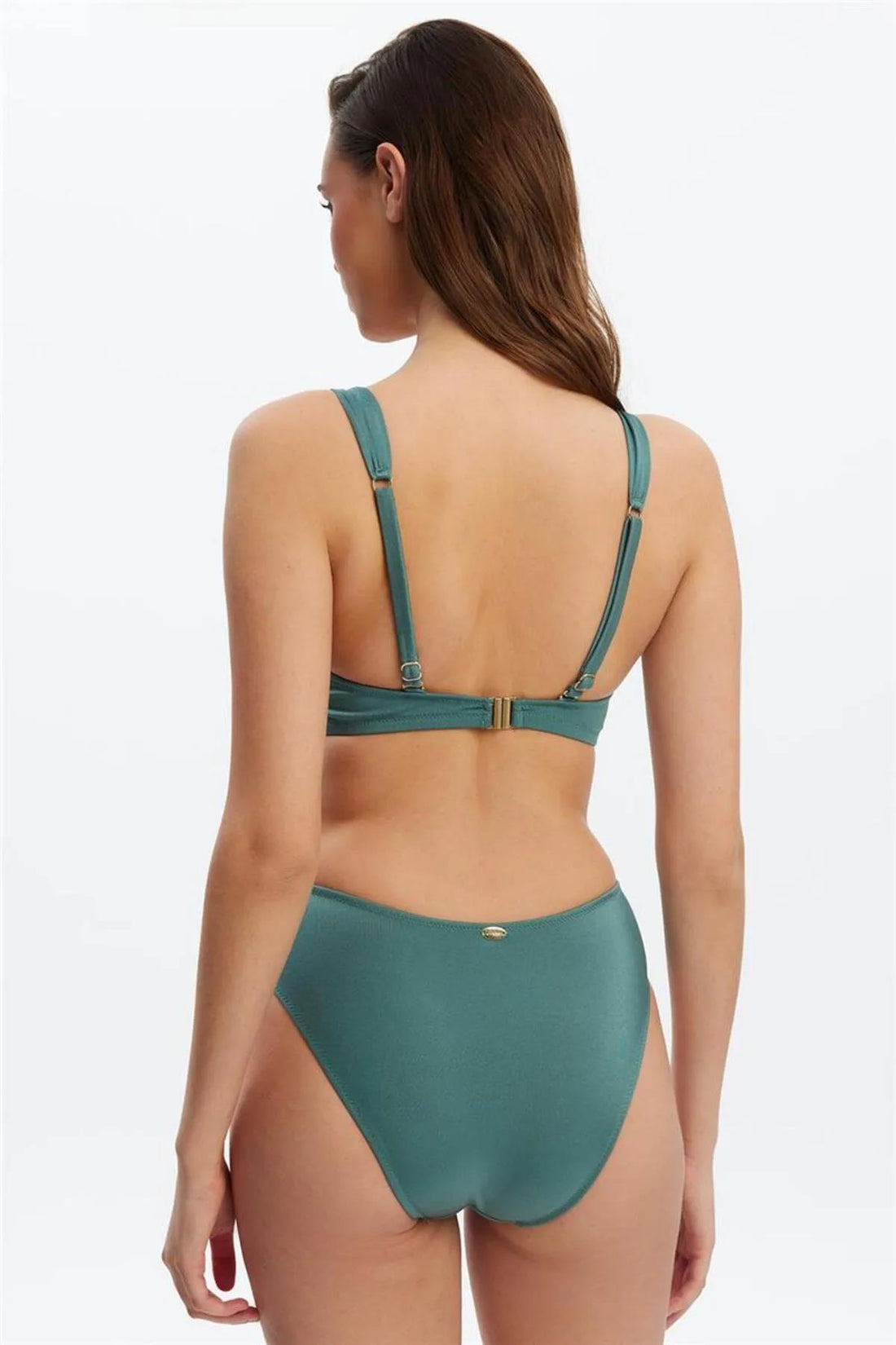 Louren 1638 Kaplı Toparlayıcı Bikini Takımı YEŞİL