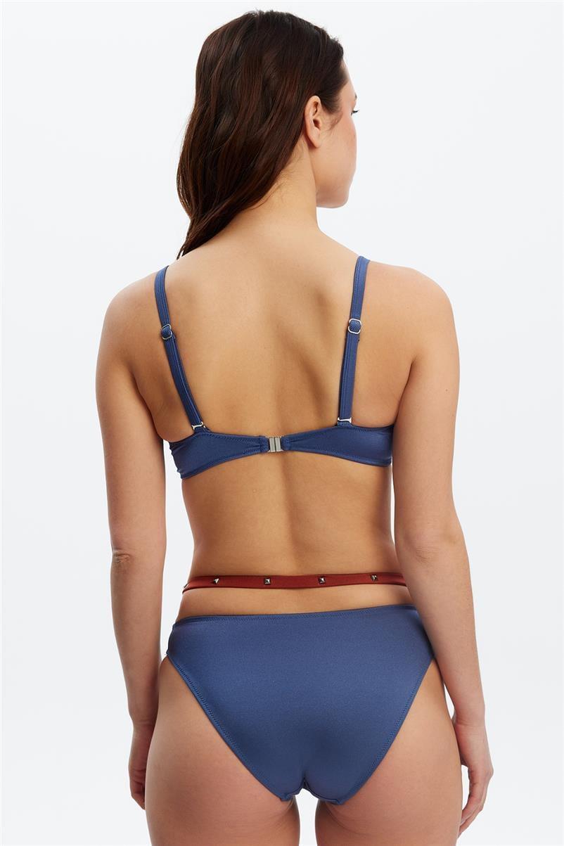 Louren 1652 İndigo Kaplı Bikini Takımı