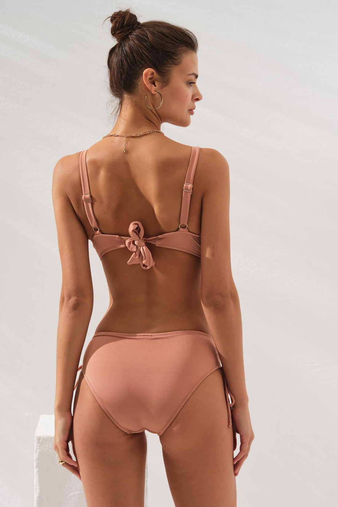 Pierre Cardin 231229 Bronz Sole Kaplı Toplarlayıcı Bikini Takımı